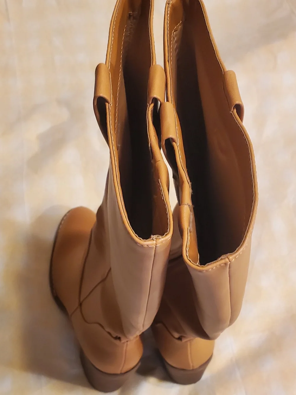 Universal Thread Tan Mid-Calf Block Heel Boots - Picture 4 of 8